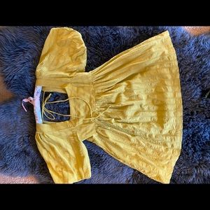 Free People Green Tunic